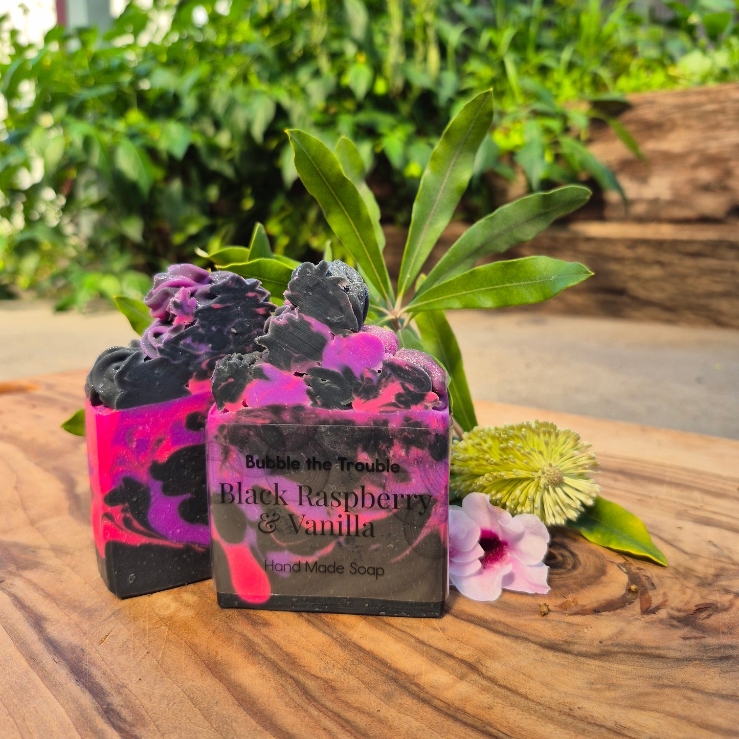 Large Soap Bar - Black Raspberry and Vanilla