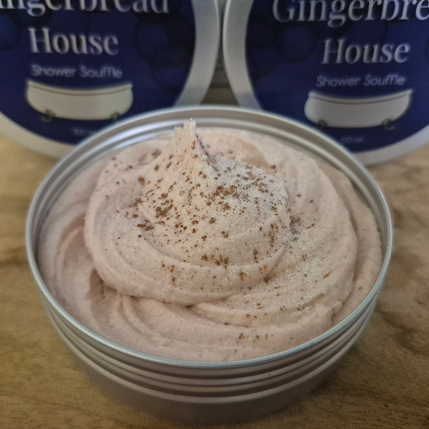 Shower Souffle - Gingerbread House