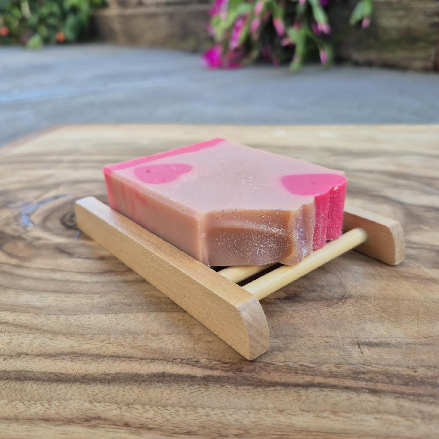 Wooden Soap Rack