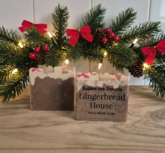 Gingerbread House Soap