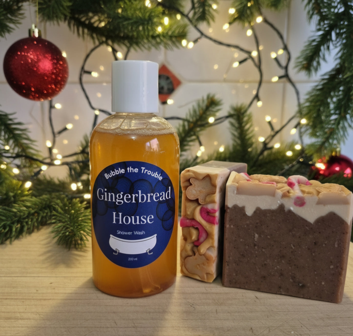 Shower Wash - Gingerbread House