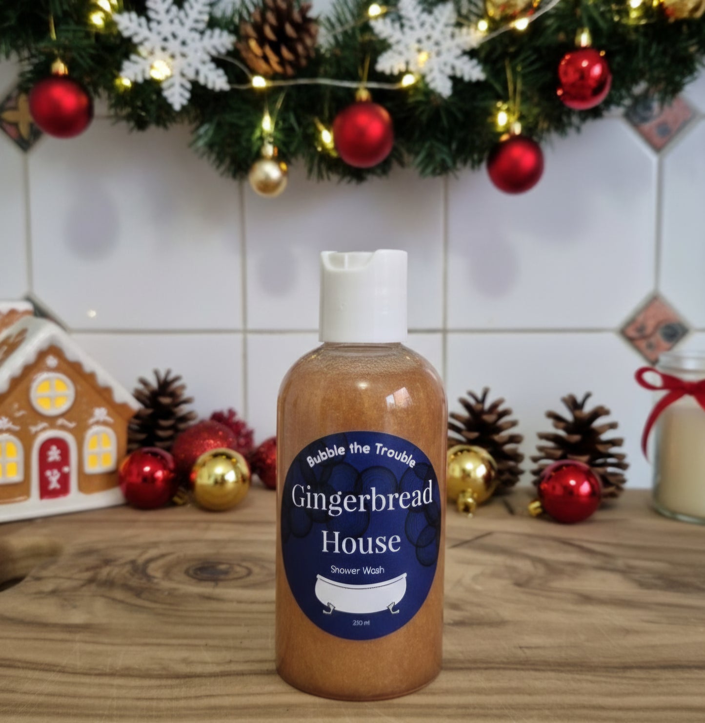 Shower Wash - Gingerbread House