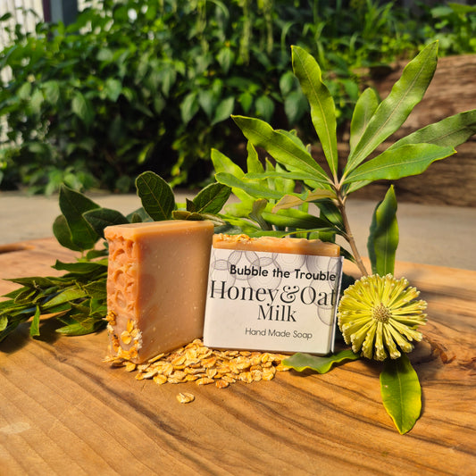 Classic Soap Bar - Honey & Oat Milk- White Label