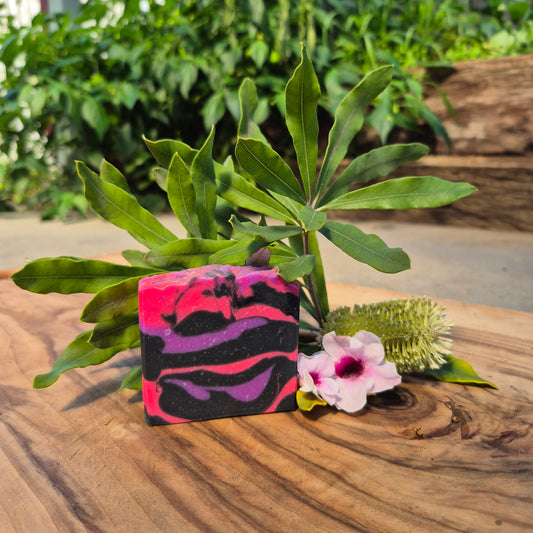 Classic Soap Bar- Black Raspberry & Vanilla - White Label