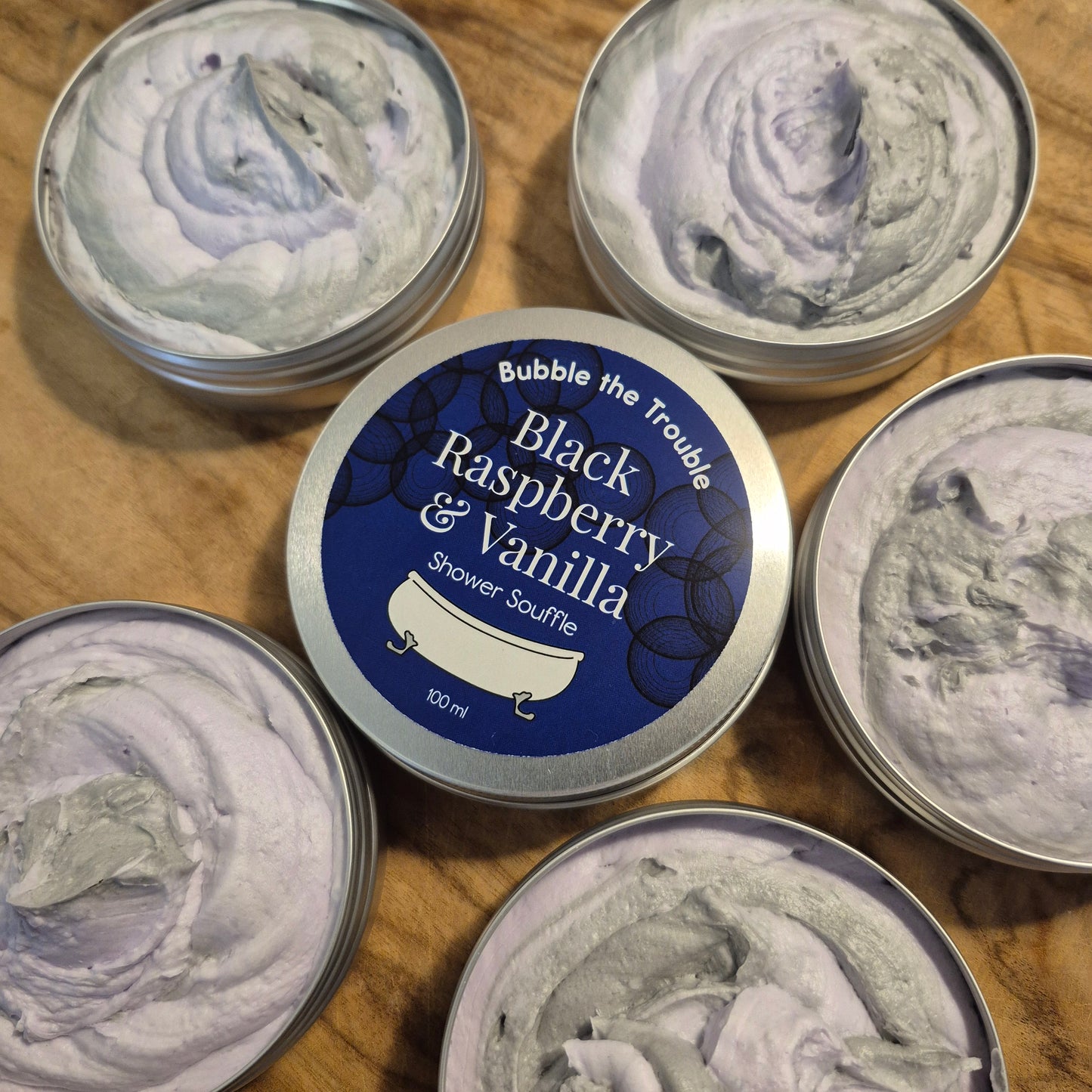 Shower Souffle- Black Raspberry & Vanilla