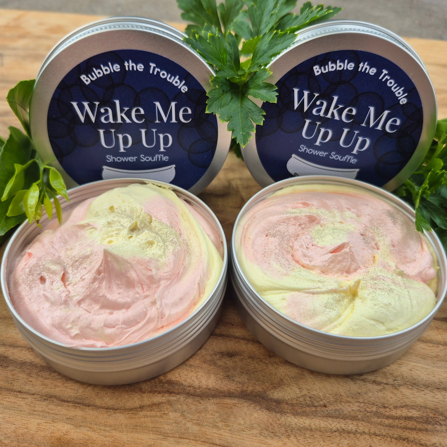 Small 70 grams - Shower Souffle- Wake Me UpUp