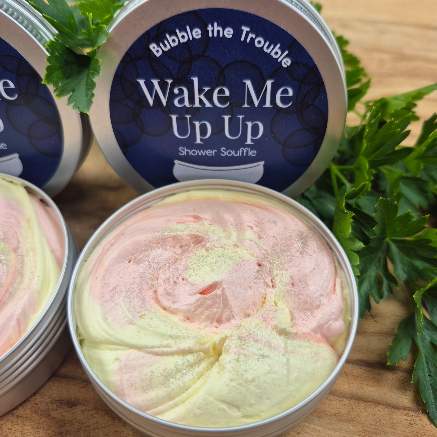 Small 70 grams - Shower Souffle- Wake Me UpUp